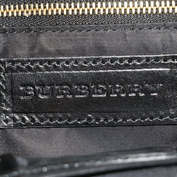 Burberry Tri Color Beat Check Nylon & Leather Hobo - Picture 11 of 14